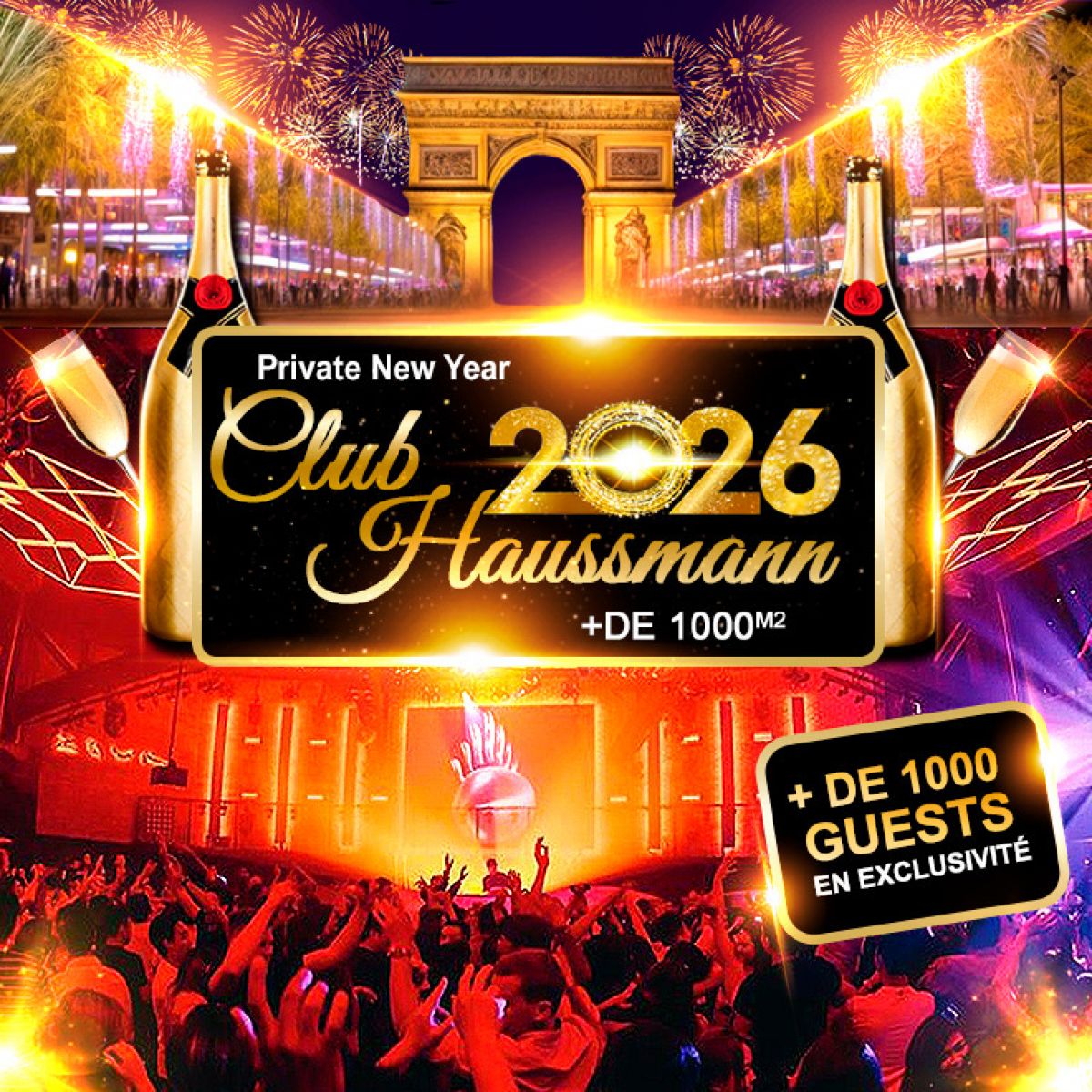 PRIVATE NEW YEAR 2026 HOTEL PARTICULIER CLUB HAUSSMANN + DE 1000M2