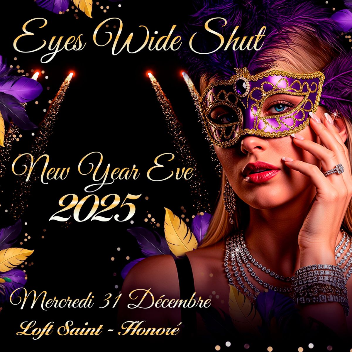 LOFT SAINT HONORÉ REVEILLON BAL MASQUÉ EYES WIDE SHUT 2026